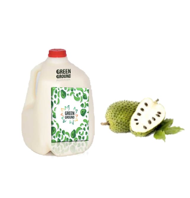 Garrafa azucarada de guanabana