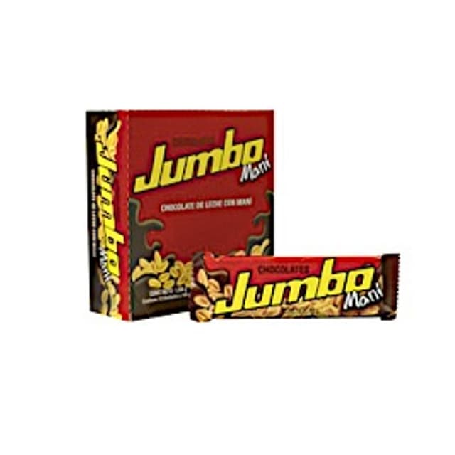 Chocolatina jumbo maní