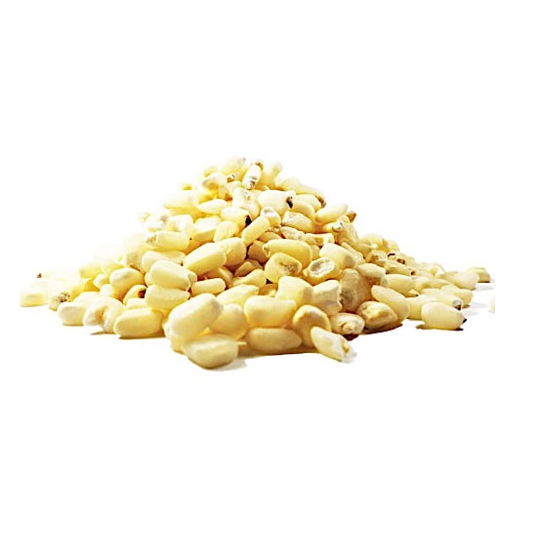Mazamorra blanca y amarilla