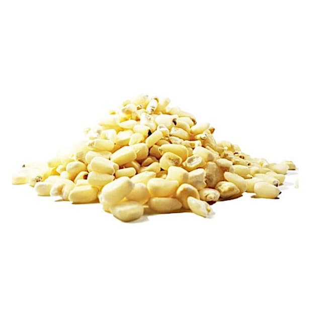 Mazamorra blanca y amarilla