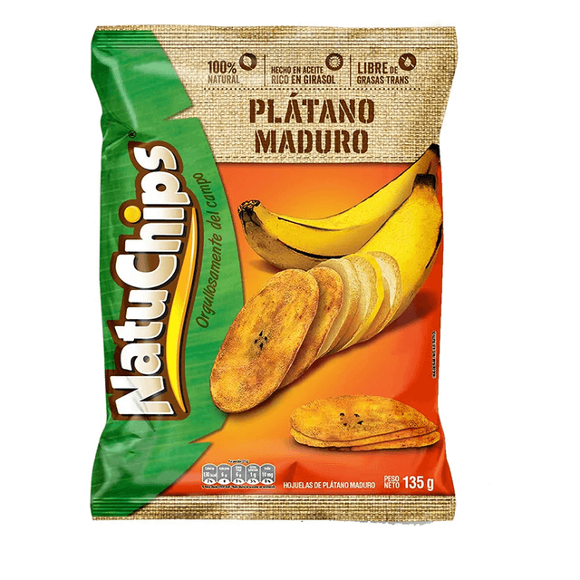 Natuchips Plátano maduro