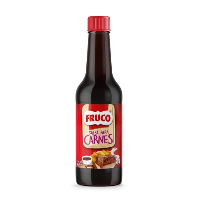 Salsas fruco, para carnes, ají, inglesa, soya. china y negra